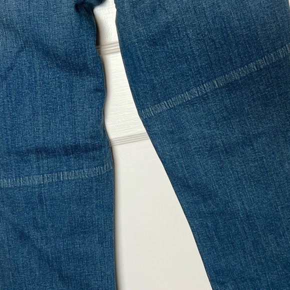 NEW L’AGENCE High Rise Stacked Waist Double Button Denim Skinny Ankle Jean 24 - Picture 12 of 12